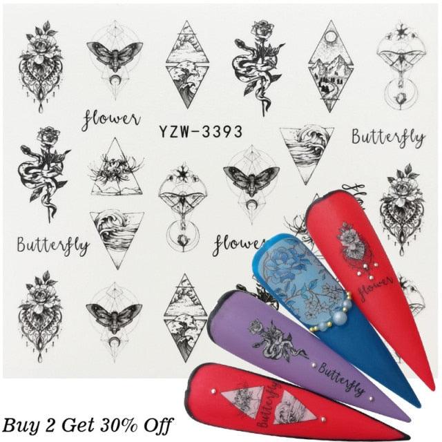 Nail Watermark Decals Sexy lips Middle finger Sexy girl Water Transfer Slider Russia Words Manicure Tattoos Sliders For Manicure Women Kids Girls Manicure Decoration Nail Art Supplies 3D Self-Adhesive Nail Decals Designer Nail Stickers for Acrylic Nails Stevvex