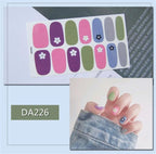 Nail Wraps Polish Decals Strips Golden Glitter 3D Adhesive Full Nail Art Stickers Manicure Kits Women Nail Decorations Accessories Metal Curve Stripe Lines Design Letter Nail Sticker Adhesive Decoration Template Nail Tool Decorations