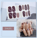Nail Wraps Polish Decals Strips Golden Glitter 3D Adhesive Full Nail Art Stickers Manicure Kits Women Nail Decorations Accessories Metal Curve Stripe Lines Design Letter Nail Sticker Adhesive Decoration Template Nail Tool Decorations