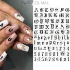 Nails Sticker Money Dollar Wealthy Rich Style Nail Art Stickers Decals Manicure Tip Decal Self Adhesive Acrylic Tips Tool Acrylic Engraved Nail Sticker Nail Art Decoration Self-Adhesive Nail Art Decoration French Black and White Lace Retro Flower Stevvex