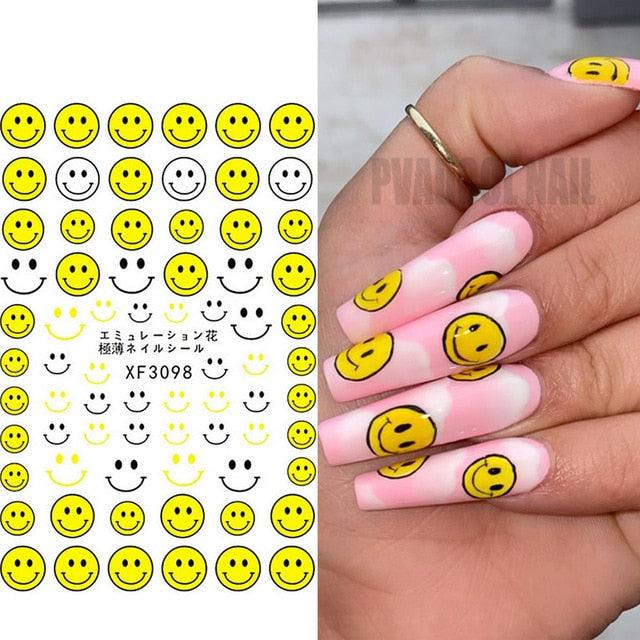 Nails Sticker Money Dollar Wealthy Rich Style Nail Art Stickers Decals Manicure Tip Decal Self Adhesive Acrylic Tips Tool Acrylic Engraved Nail Sticker Nail Art Decoration Self-Adhesive Nail Art Decoration French Black and White Lace Retro Flower Stevvex