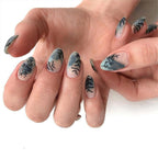 Nails Sticker Nail Art Decorations Flowers Leaves Decals Water Transfer Sliders Woman Face Fruit Foil Manicures Wraps  Water Transfer Nail Decals Sticker For Pretty Girl Self-Adhesive Nail Decals Designer Nail Stickers for Acrylic Decal Stevvex