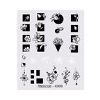 Nails Sticker Nail Art Decorations Flowers Leaves Decals Water Transfer Sliders Woman Face Fruit Foil Manicures Wraps  Water Transfer Nail Decals Sticker For Pretty Girl Self-Adhesive Nail Decals Designer Nail Stickers for Acrylic Decal Stevvex