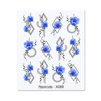 Nails Sticker Nail Art Decorations Flowers Leaves Decals Water Transfer Sliders Woman Face Fruit Foil Manicures Wraps  Water Transfer Nail Decals Sticker For Pretty Girl Self-Adhesive Nail Decals Designer Nail Stickers for Acrylic Decal Stevvex