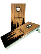 Custom Family Last Name/Est Cornhole Boards for Backyard/Wedding/Family Gift - SJB-DIAMOND ELITES