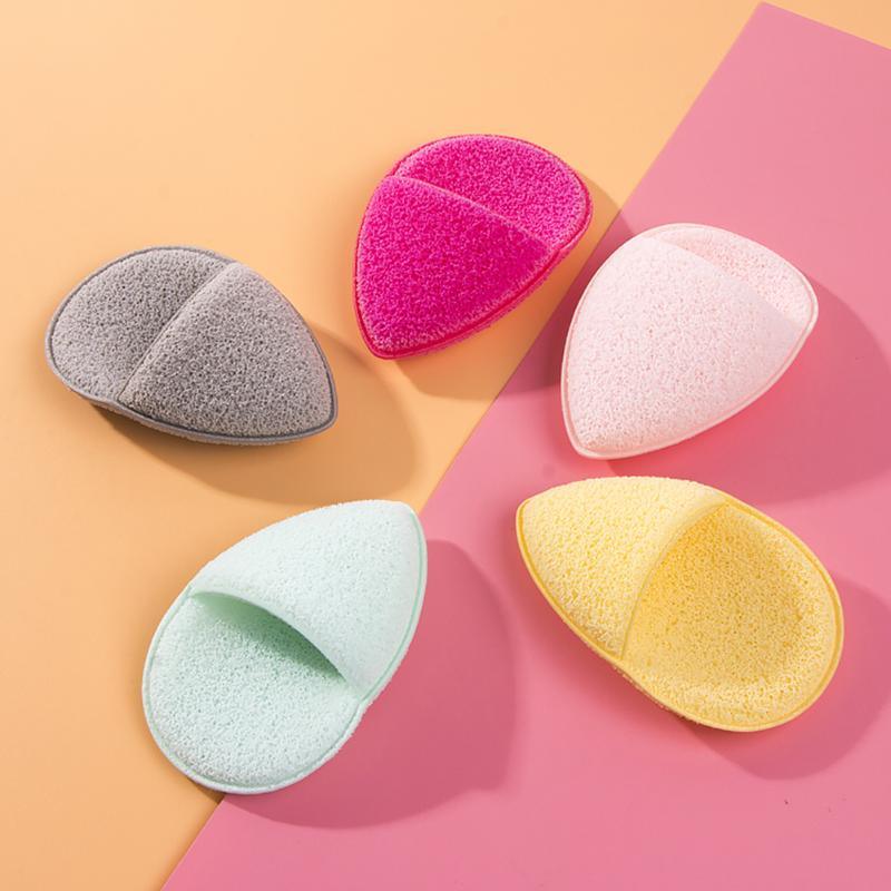Natural Face Wash Cleansing Sponge Deep Remover Cosmetic Sponges Facial Clean Tool Oval Shape Makeup Cosmetic Remover Facial Skin Cleaner Stevvex