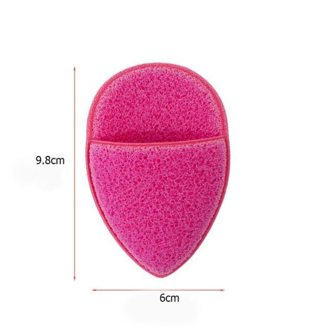 Natural Face Wash Cleansing Sponge Deep Remover Cosmetic Sponges Facial Clean Tool Oval Shape Makeup Cosmetic Remover Facial Skin Cleaner Stevvex