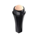 Natural Reusable Oil Resistant Facial Tool Roller Oil Control Rolling Stone Women Makeup Face Skin Care Tool Facial Cleaning Oil Absorption Roller On Ball Suitable for Traveling At Home Or Going Conduct For Facial Massage Stevvex