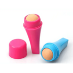 Natural Reusable Oil Resistant Facial Tool Roller Oil Control Rolling Stone Women Makeup Face Skin Care Tool Facial Cleaning Oil Absorption Roller On Ball Suitable for Traveling At Home Or Going Conduct For Facial Massage Stevvex