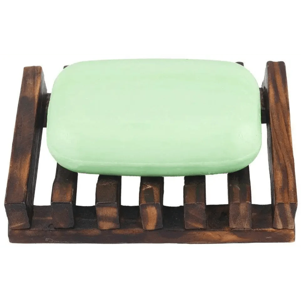 Natural Wooden Soap Dish Wood Soap Tray Holder Storage Soap Rack Plate Box Container For Bath Shower Plate Bathroom Wooden Soap Dish Soap Saver Holder Soap Tray for Bathroom Shower Rectangular Sink Drainer Hand Craft for Soap Sponges And More Stevvex