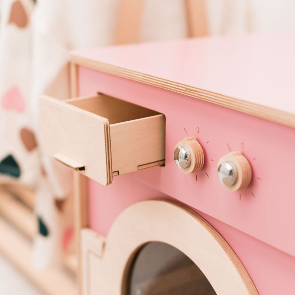 Color Wooden Toy Washing Machine - SJB-DIAMOND ELITES