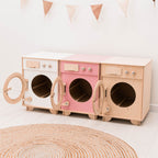 Color Wooden Toy Washing Machine - SJB-DIAMOND ELITES
