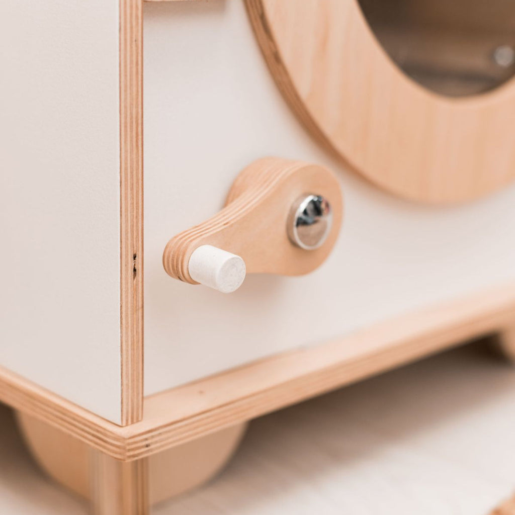 Natural Wooden Toy Washing Machine - SJB-DIAMOND ELITES
