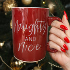Christmas Ceramic Mug Mama Needs A Silent Night Funny Holiday Coffee Cup Gift BandsCo Straps