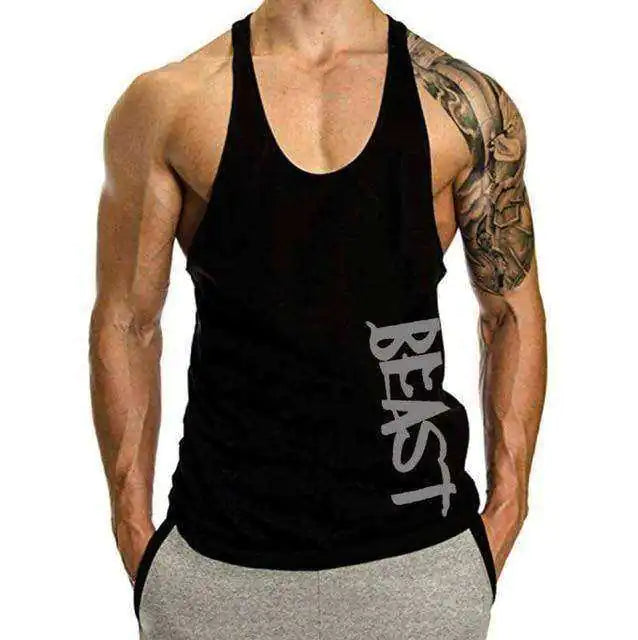 Beast Print Fitness Muscle Shirt Pi-Mart