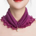 Neck Collars Fashion Scarves for Women And Girls Print Satin Silk Scarf Female Bandana Head Bib Scarfs For Ladies Stevvex