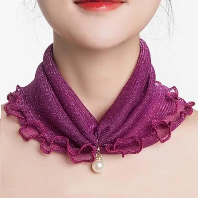 Neck Collars Fashion Scarves for Women And Girls Print Satin Silk Scarf Female Bandana Head Bib Scarfs For Ladies Stevvex