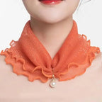 Neck Collars Fashion Scarves for Women And Girls Print Satin Silk Scarf Female Bandana Head Bib Scarfs For Ladies Stevvex