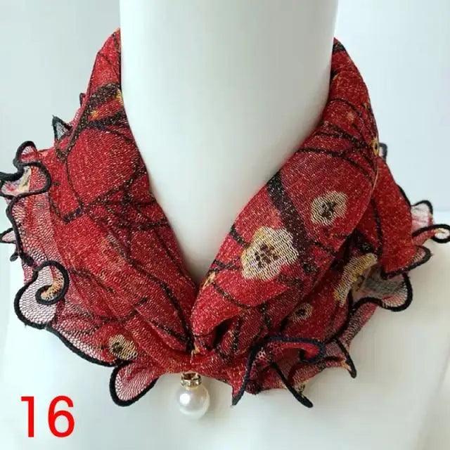 Neck Collars Fashion Scarves for Women And Girls Print Satin Silk Scarf Female Bandana Head Bib Scarfs For Ladies Stevvex