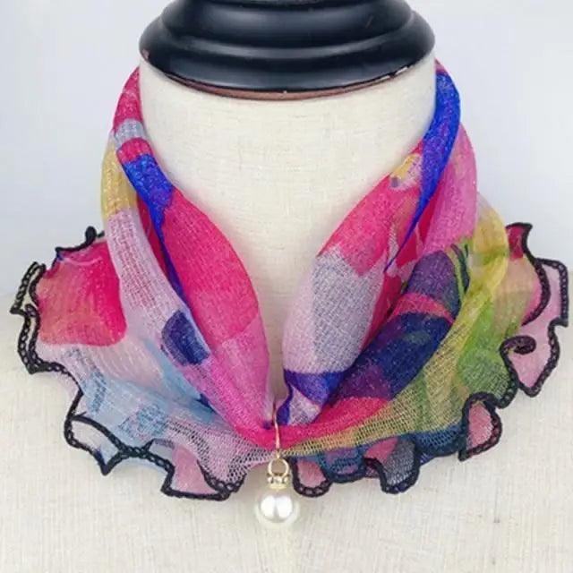 Neck Collars Fashion Scarves for Women And Girls Print Satin Silk Scarf Female Bandana Head Bib Scarfs For Ladies Stevvex