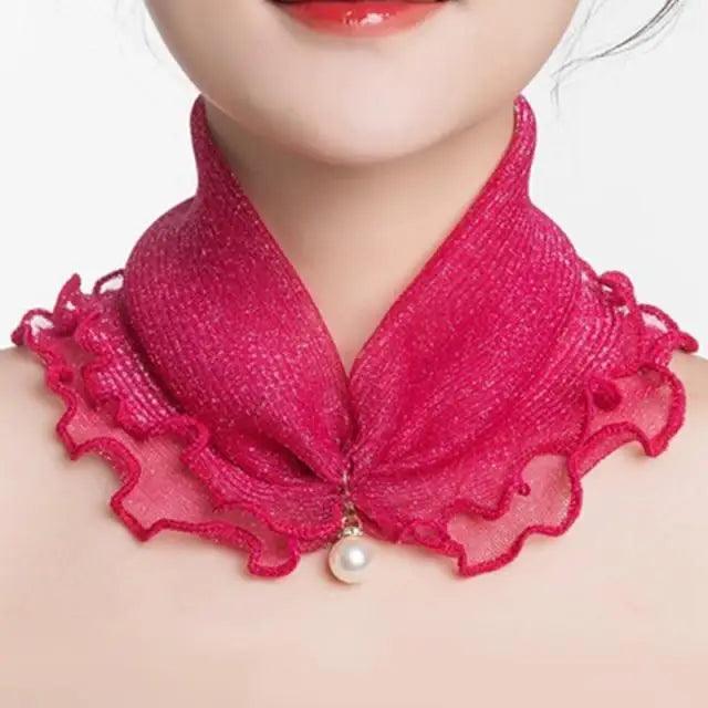 Neck Collars Fashion Scarves for Women And Girls Print Satin Silk Scarf Female Bandana Head Bib Scarfs For Ladies Stevvex