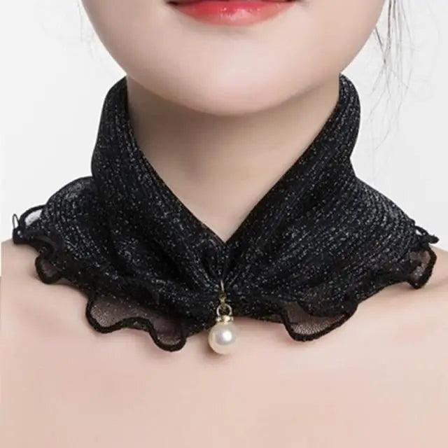 Neck Collars Fashion Scarves for Women And Girls Print Satin Silk Scarf Female Bandana Head Bib Scarfs For Ladies Stevvex