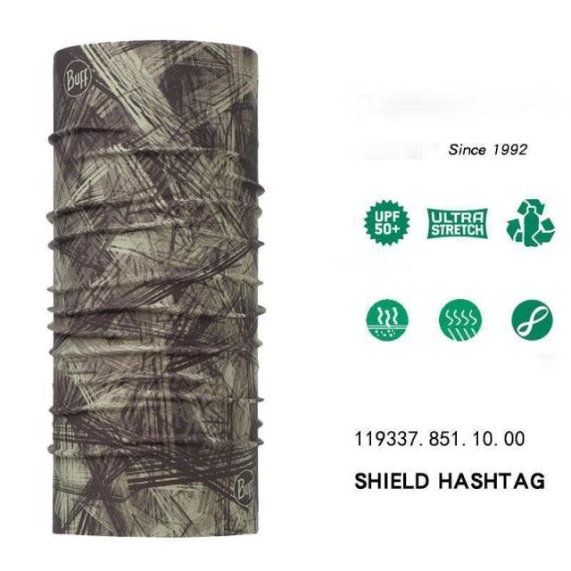 Neck Scarf Quick-drying Outdoor Riding Skiing Mask for Men Women Amazing Magic Headscarf Collar Women Biker Windproof Head Scarves Neck Warmer Cycling Camping Hiking Men Women Fashion Magic Scarves Turban Outdoor Headband Bandanas Washable Cloth Bandanas Stevvex
