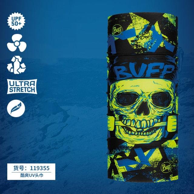 Neck Scarf Quick-drying Outdoor Riding Skiing Mask for Men Women Amazing Magic Headscarf Collar Women Biker Windproof Head Scarves Neck Warmer Cycling Camping Hiking Men Women Fashion Magic Scarves Turban Outdoor Headband Bandanas Washable Cloth Bandanas Stevvex