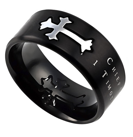 Black Neo Ring KingdomWear