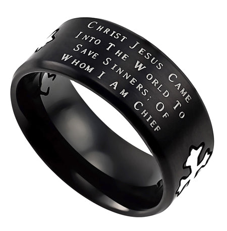Black Neo Ring KingdomWear