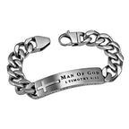 Men's Silver Neo Bracelet KingdomWear