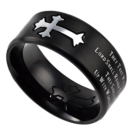 Black Neo Ring KingdomWear
