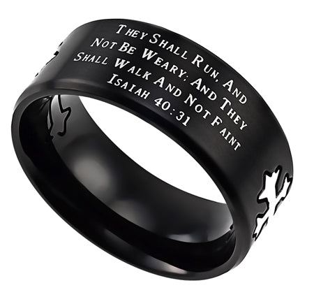 Black Neo Ring KingdomWear