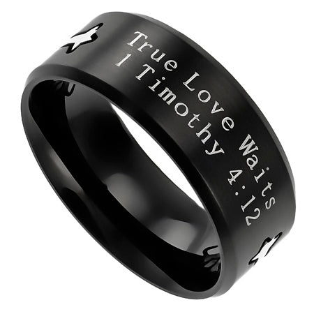 Black Neo Ring KingdomWear