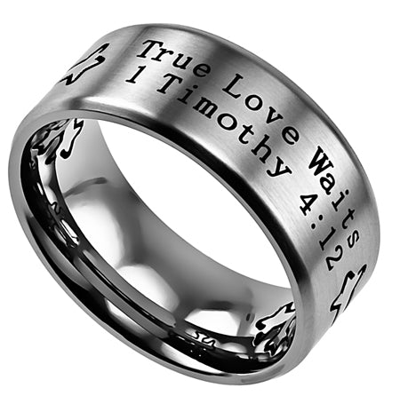 Silver Neo Ring - True Love Waits KingdomWear
