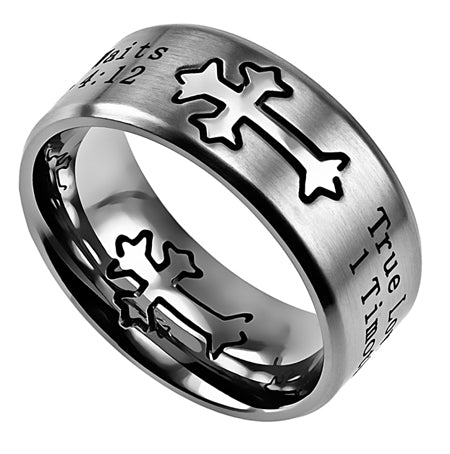 Silver Neo Ring - True Love Waits KingdomWear