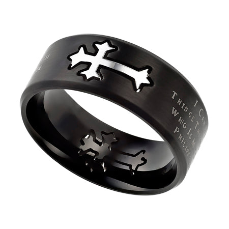 Black Neo Ring KingdomWear