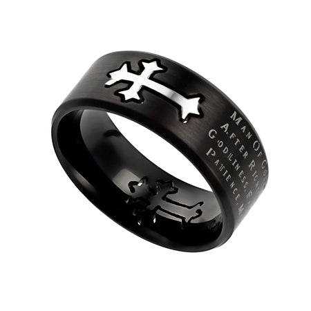 Black Neo Ring KingdomWear