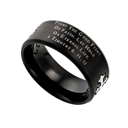 Black Neo Ring KingdomWear