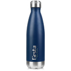 Neon Blue Water Bottle for Men Women & Kids Double Wall Stainless Steel Water Bottle Thermos Insulated Vacuum Flask Gym Sport Shaker Bottle Portable Thermoses Stylish Stainless Steel Bottle Keeps Water & Beverages All Day Hot Or Cold Stevvex