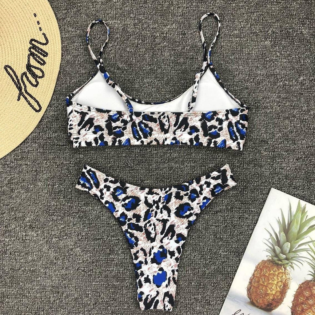 Neon Yellow Green Swimsuit Women Push Up Padded Micro Bikini Summer Beach Bathing Suit Beach Swimwear  Women's Scoop Neck Cut Out Front Lace Up Back High Cut One Piece Swimsuit Stevvex