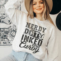 Nerdy Dirty Inked And Curvy Sweatshirt Peachy Sunday