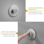 New 1PC Magnetic Soap Holder Tool Free Rustproof Sponge Holder Dish Holder Soap Dish For Bathroom Lavatory Home Soap Dish Suction Strongly Magnetic soap Holder Rustproof Stainless Soap Holder for Bathroom and Kitchen Stevvex