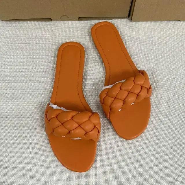 New 2021 Summer Sandals Flat Bottom Fashion Women Slides Sandals slipper -  Outdoor designer shoes for women Stevvex