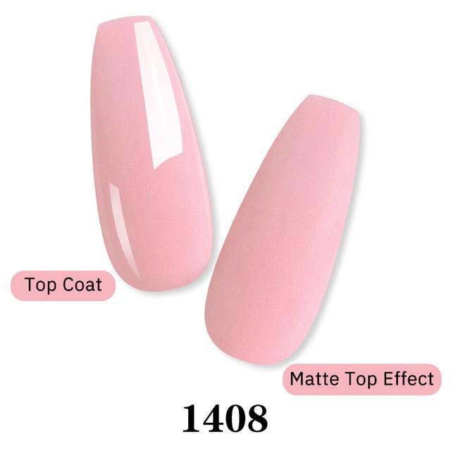 New 2022 Women Gel Nail Polish Pure Pink UV Gel Nail Polish Art Manicure Luxury Colorful Design For Ladies and Womens Stevvex