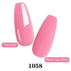 New 2022 Women Gel Nail Polish Pure Pink UV Gel Nail Polish Art Manicure Luxury Colorful Design For Ladies and Womens Stevvex