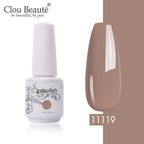 New 2022 Women Gel Nail Polish Pure Pink UV Gel Nail Polish Art Manicure Luxury Colorful Design For Ladies and Womens Stevvex