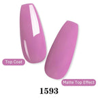 New 2022 Women Gel Nail Polish Pure Pink UV Gel Nail Polish Art Manicure Luxury Colorful Design For Ladies and Womens Stevvex