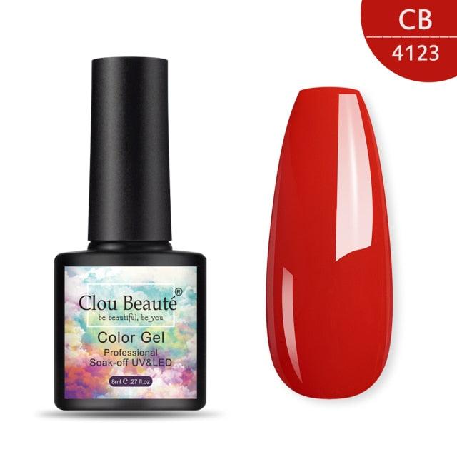 New 2022 Women Gel Nail Polish Pure Pink UV Gel Nail Polish Art Manicure Luxury Colorful Design For Ladies and Womens Stevvex