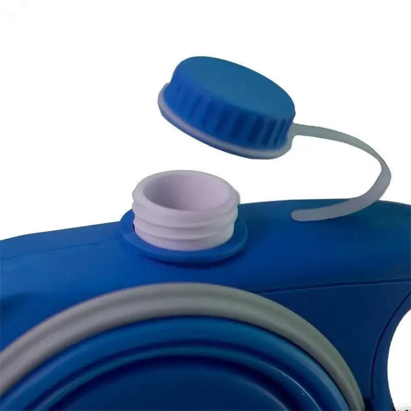 New 3 IN 1 Multifunctional Colorful Pet Leash With Built-in Water Bottle Bowl And Waste Bag Dispenser Modern Design For All Pets Stevvex